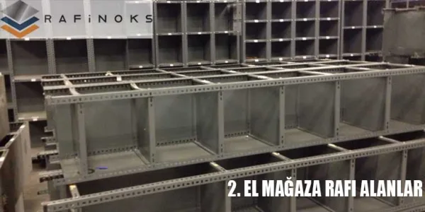 2. El Mağaza Rafı Alanlar