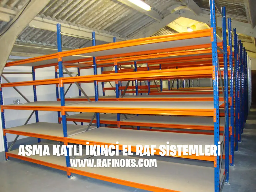 Asma Katlı İkinci El Raf Sistemleri