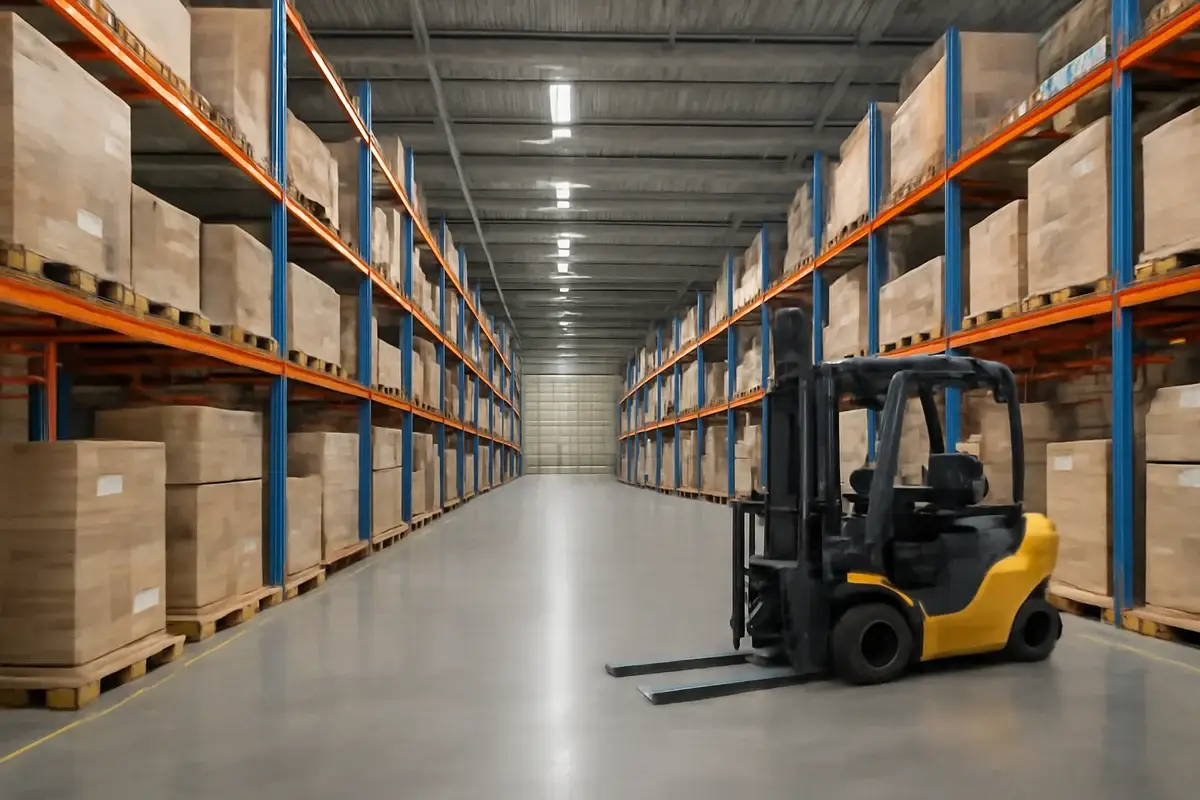 Forklift Kullanılan Depolarda Raf Yerleşimi Nasıl Planlanır?
