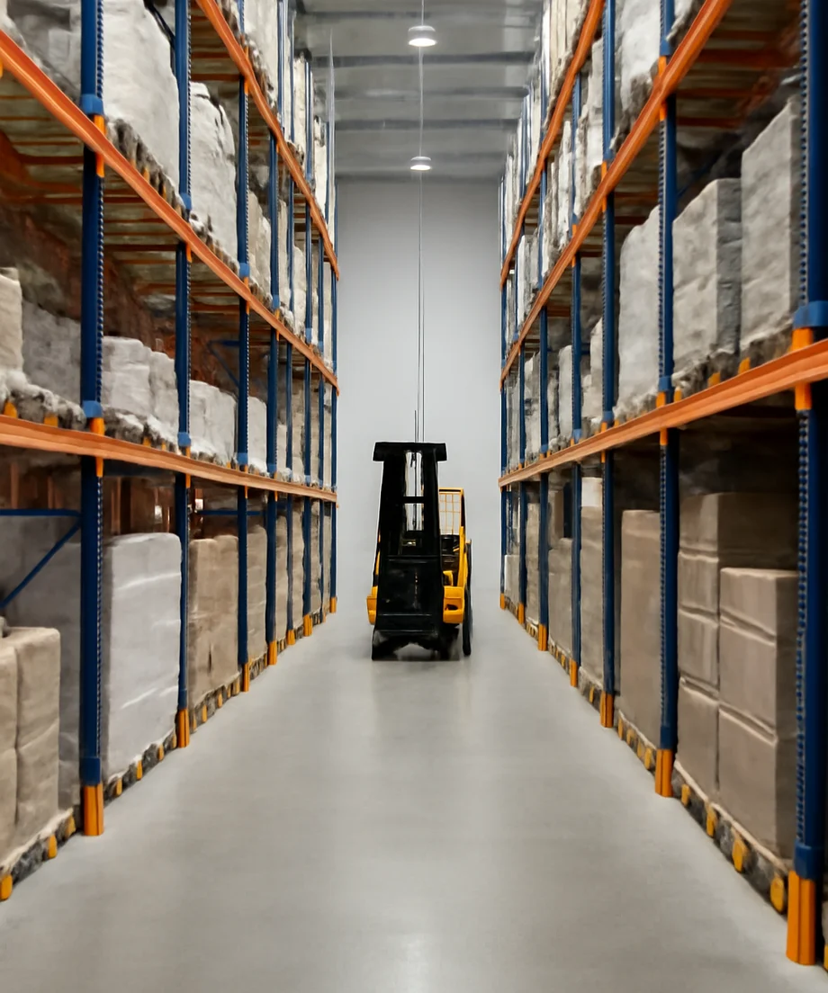 Forklift Kullanılan Depolarda Raf Yerleşimi Nasıl Planlanır? görseli