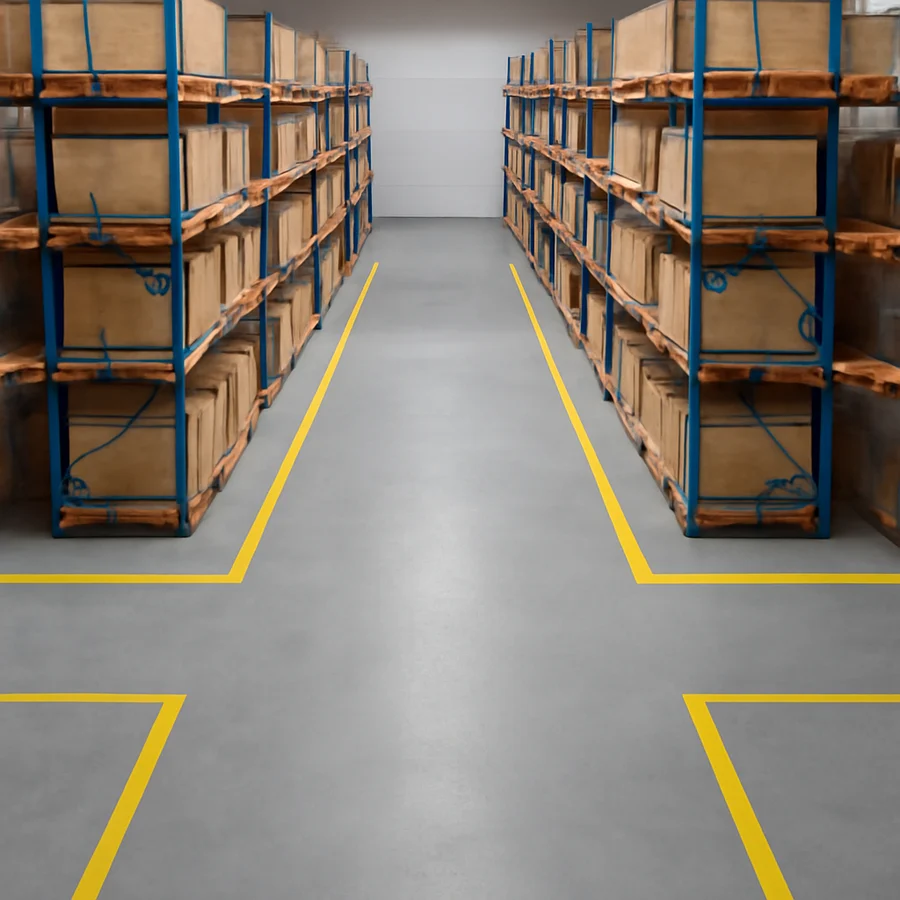 Forklift Kullanılan Depolarda Raf Yerleşimi Nasıl Planlanır? görseli