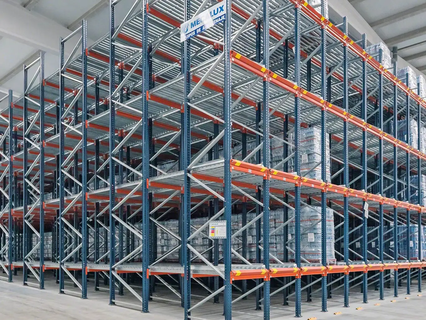 Live Storage Gravity Flow kayar raf sistemleri