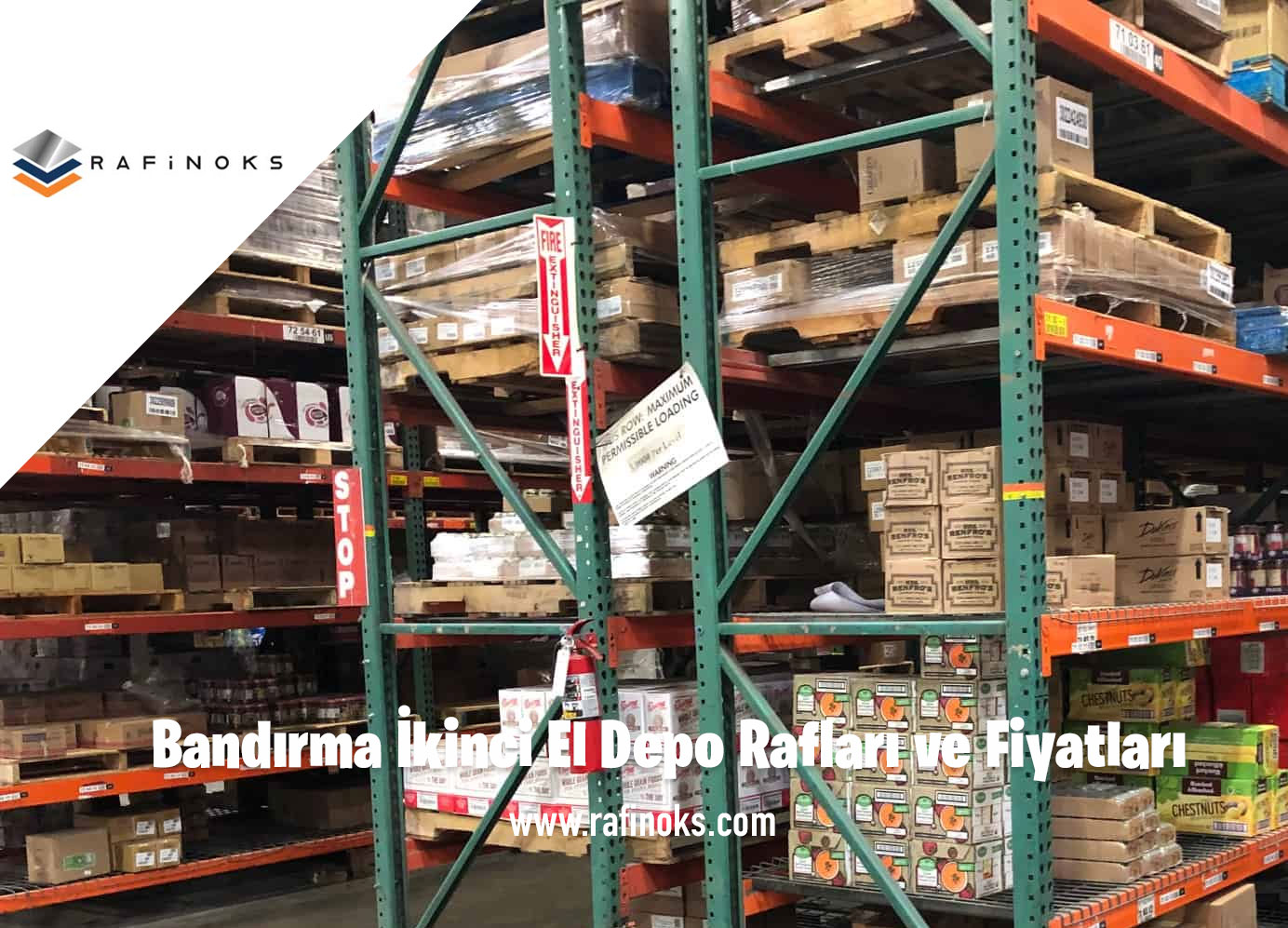 Bandırma İkinci El Depo Rafları ve Fiyatları
