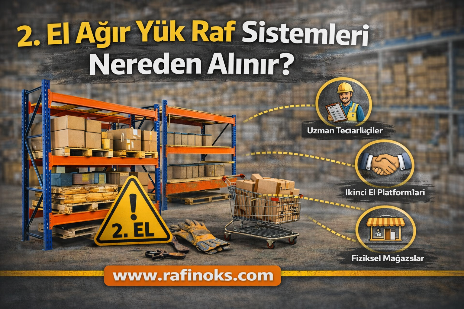 2. El Ağır Yük Raf Sistemleri Nereden Alınır?