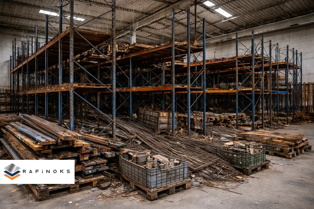 Ağır yük raf hurda alımında uzman ekip ve profesyonel değerlendirme süreci