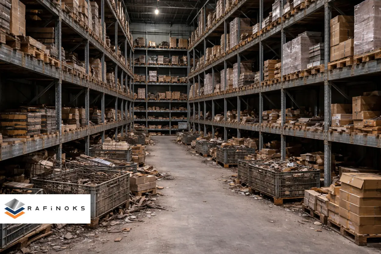 İstanbul genelinde raf hurda alımı hizmeti ile depo raflarının değerlendirilmesi